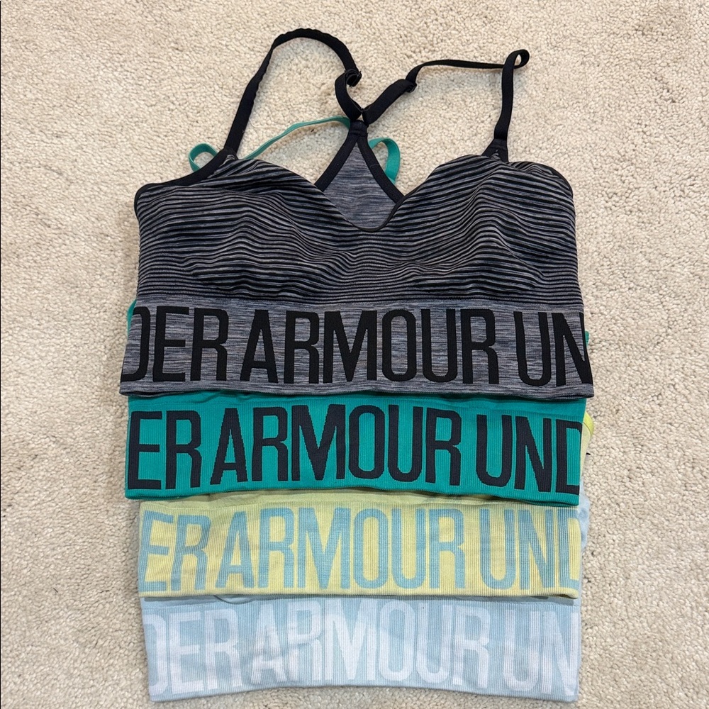 Under Armour Women's Camisoles - Black, Green, Yellow, Gray